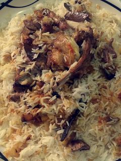صورة لوصفة حنيذ لحم