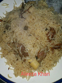 A picture of Mutton Yakhni Polao.