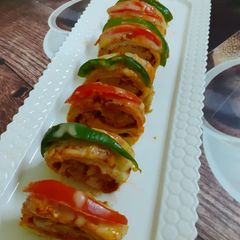 A picture of Chickpeas rolls.