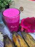 Jus Pisang Buah Naga
