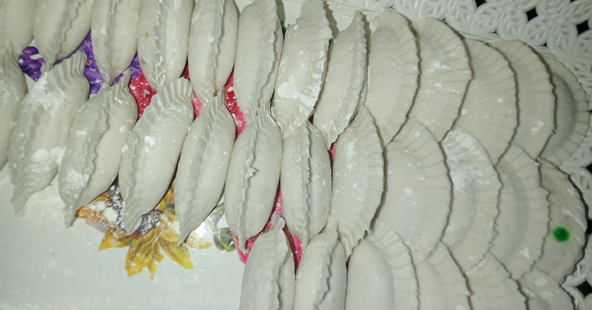 Cireng isi ayam suir pedas