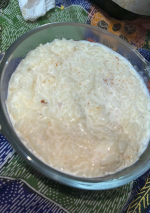 Une photo de Riz au lait express
