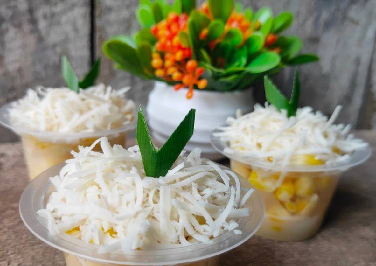 Resep Jasuke (jagung susu keju) Cepat