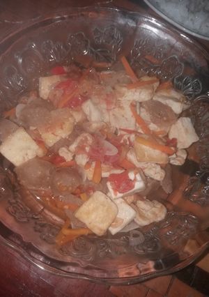 Foto resep Tahu bakso wortel tumis