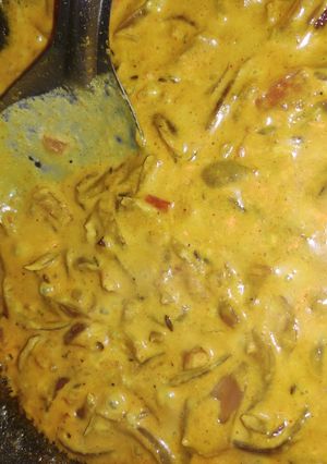 A picture of Malai ki sabji.