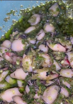 Foto resep Cumi cabe ijo