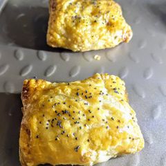 A picture of Chicken tikka pies.