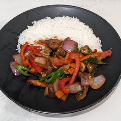 A picture of Vegetable Stir Fry.
