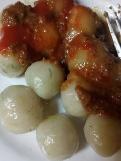 Foto resep Cilok bumbu kacang sederhana