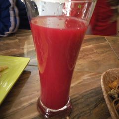 A picture of Mix fruit coctail drink.