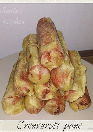 O poză a rețetei Crenvurști pane.