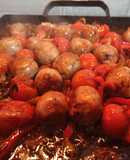 Chorizos bombón al vino blanco