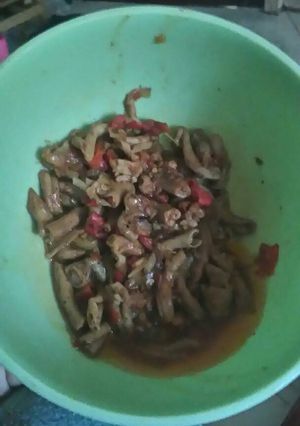 Foto resep Usus pedas bumbu irit