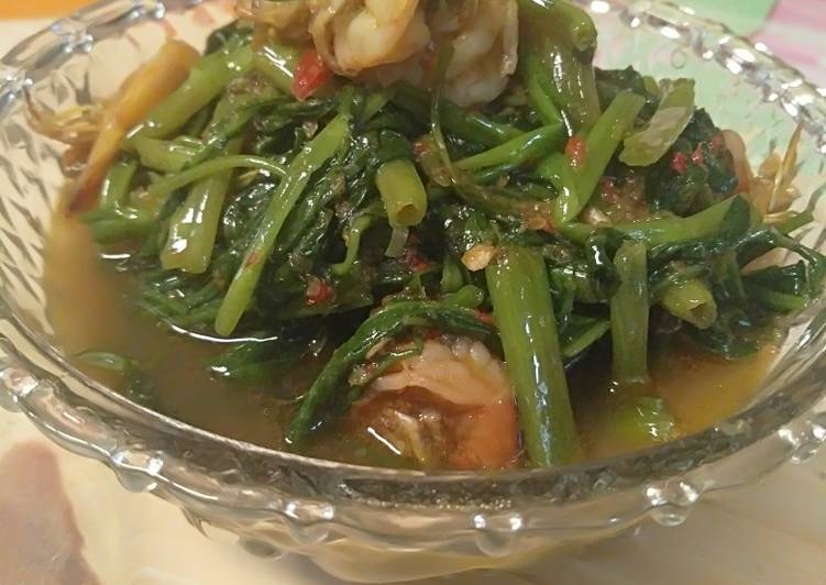 Kangkung seafood saos tiram