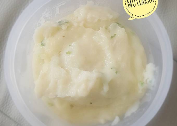 MPASI 9 Bulan + Creamy Mashed Potato