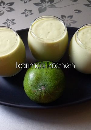 A picture of Avocado smoothie.