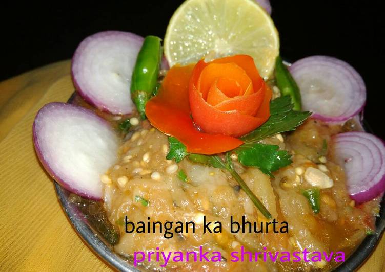 Recipe of Speedy Baingan ka bhurta