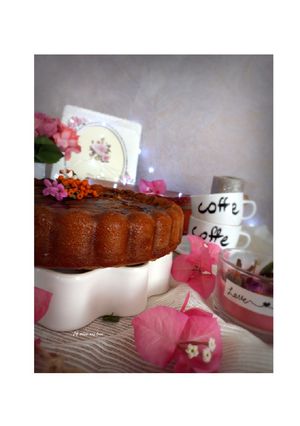 عکسی از دستور کیک نسکافه