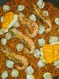 Fideuá with Hake and Prawns