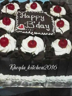 Foto resep Black forest Lembut Nyoklat (kue ulang tahun)