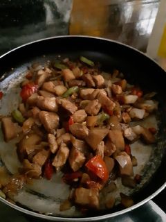 Foto resep Dada ayam pedas manis
