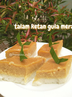 Foto resep Talam ketan gula merah