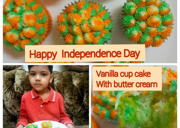 Easiest Way to Prepare Tasty Vanilla cup cake with butter cream frosting π Easiest Way to Prepare Tasty Vanilla cup cake with butter cream frosting π