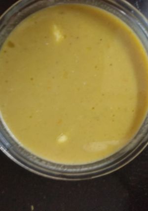 A picture of Broccoli soup.