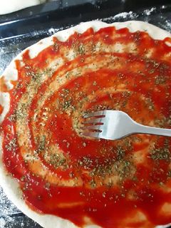 Una foto de 🍕Masa para pizza🍕