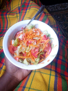 A picture of Colourful salad.