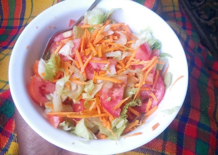 Colourful salad