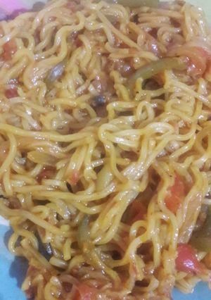 A picture of Creamy Maggi.