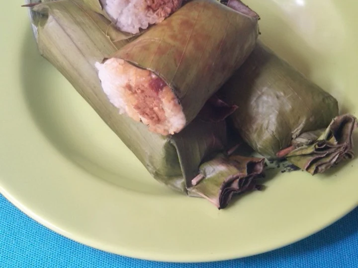 Cara Mudah Menyiapkan Resep Nasi Uduk Bakar isi Ayam Suwir Semur Kering yang  Bikin Ketagihan Anti Ribet, Lezat Sekali