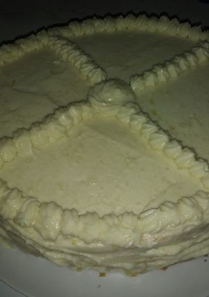 Pezsgőkrémes-mascarponés torta glutén-, laktózmentesen recept fotója