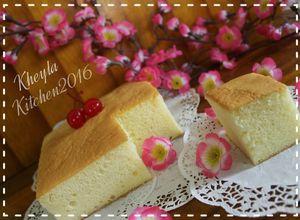 Foto resep Yogurt Cake Lemon No Pengembang 6 bahan (Mirip chiffon) kempus"