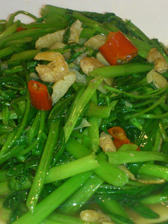 蝦醬空心菜 的食譜成品照片