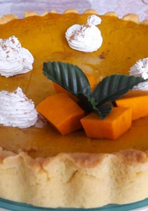Una foto de Tarta de calabaza