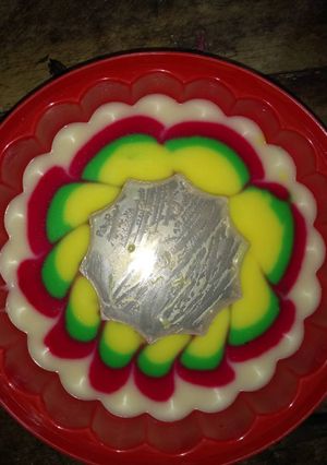 Foto resep Puding Pelangi