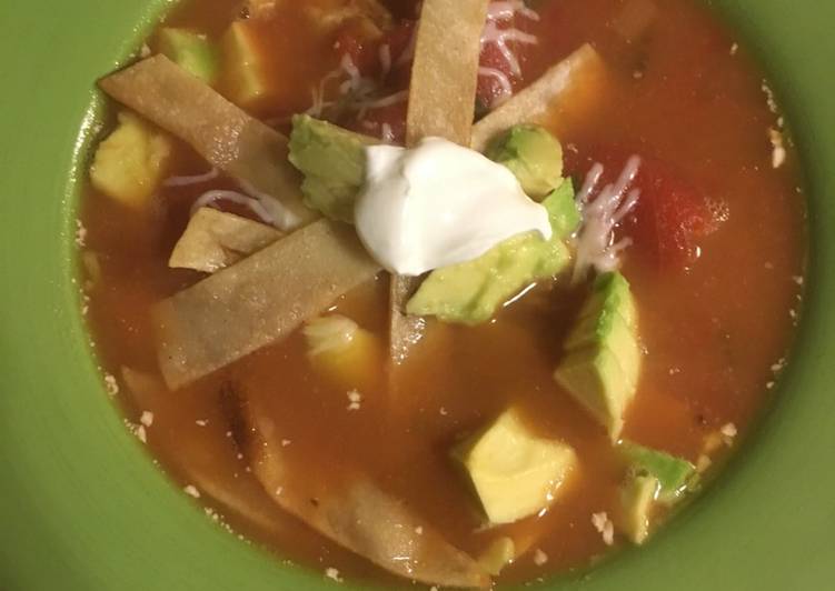 Recipe of Favorite Chicken Tortilla Soup