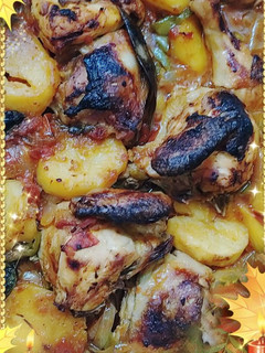 صورة لوصفة صينية بطاطس بالفراخ