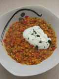 Dhal hindú de lentejas rojas
