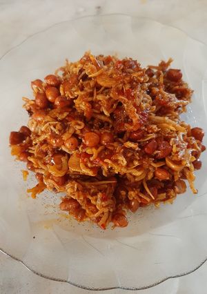 Foto resep #kangenkampung balado teri kacang