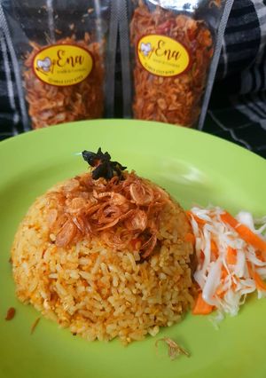 Foto resep Nasi goreng kambing tanpa bumbu kari