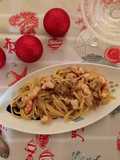 Linguine mazzancolle e carciofi