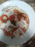 Uma pizza natural