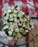Ensalada de zapallitos italianos