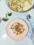 Tavuklu pilav (nasi ayam)