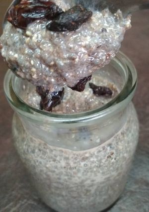 Una foto de Exquisito postre de chía