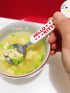 Foto resep Sop Ayam Kembang Tahu (MPASI 1y+)