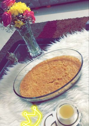 صورة لوصفة بسبوسة الشعيرية